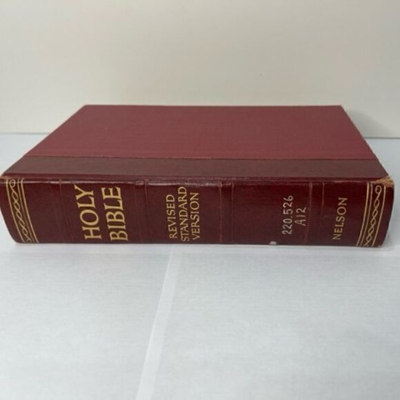 Holy Bible Revised Standard Version 1952 Thomas Nelson Red Book Good condition - - Picture 2 of 6